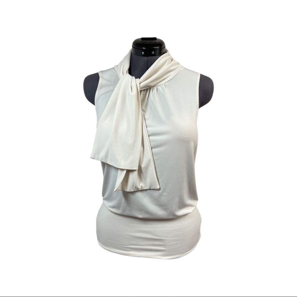 Express Sleeveless Tie Neck Halter
